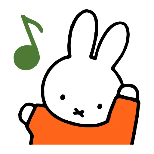 🎶 Стикер «miffy» для Telegram