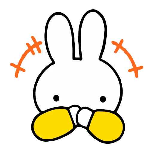 🤐 Стикер «miffy» для Telegram