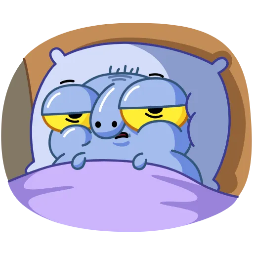 😴 Стикер «Муха Миха» для Telegram