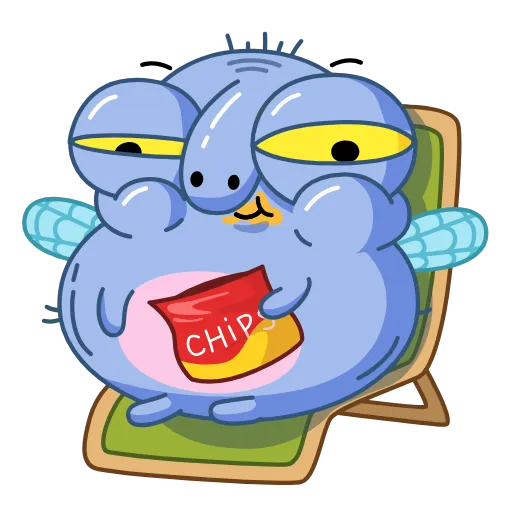 Стикерпак Муха Миха для Telegram — скачать