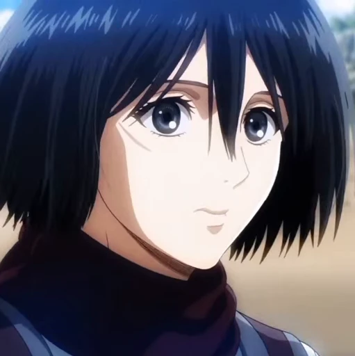 Стикерпак Mikasa Ackerman для Telegram