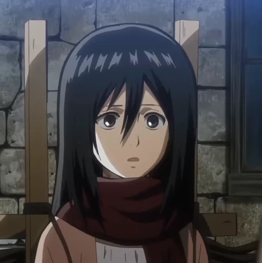 🪵 Стикер «Mikasa Ackerman» для Telegram