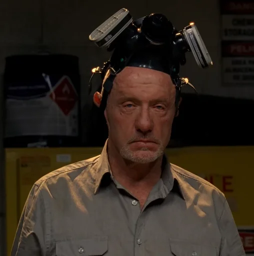 ☹️ Стикер «Mike Ehrmantraut» для Telegram