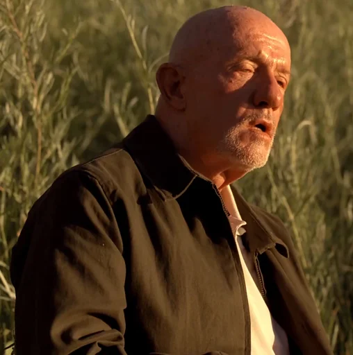 💀 Стикер «Mike Ehrmantraut» для Telegram