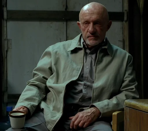 ☕️ Стикер «Mike Ehrmantraut» для Telegram