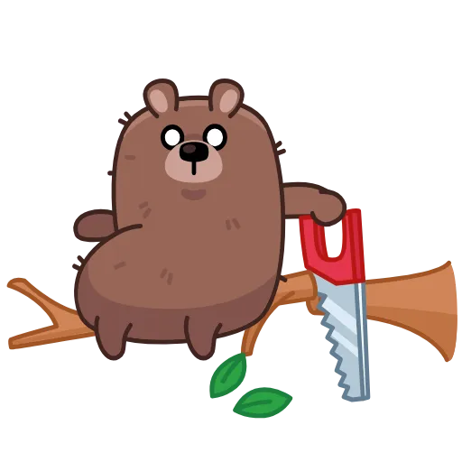 🤩 Эмодзи «Мишка Михаил» для Telegram