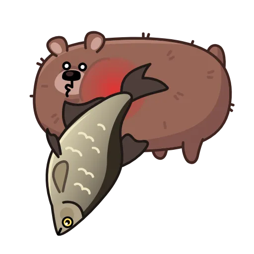 🤩 Эмодзи «Мишка Михаил» для Telegram