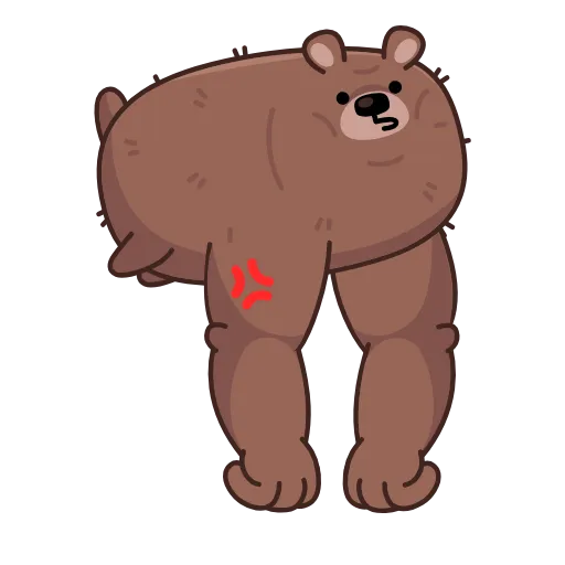 🤩 Эмодзи «Мишка Михаил» для Telegram
