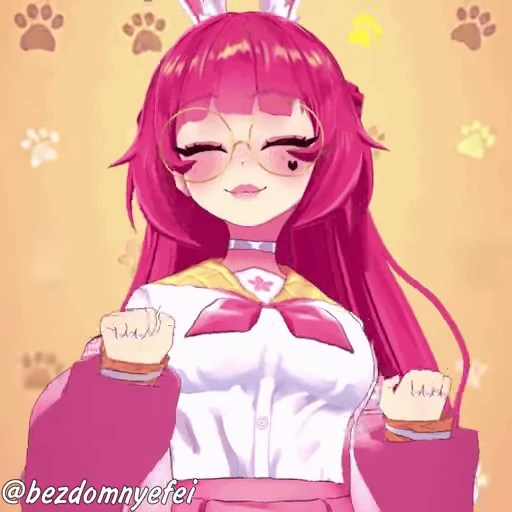 Стикерпак miku pink для Telegram — скачать
