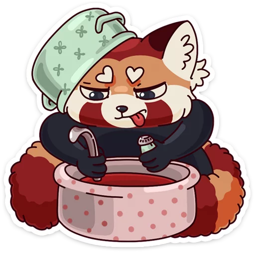 🍵 Стикер «Miku» для Telegram