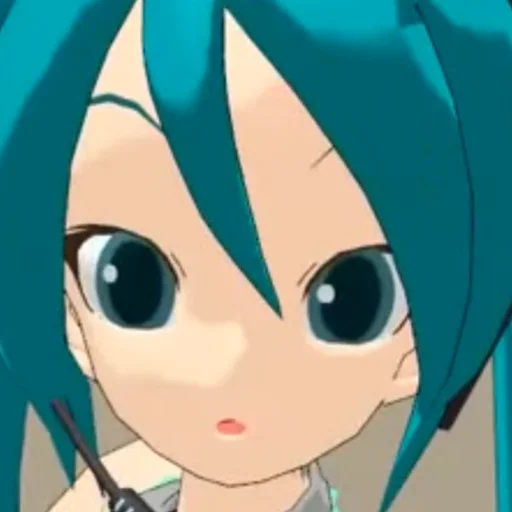 😳 Стикер «Old MMD Miku» для Telegram