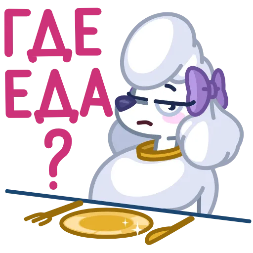 🍽 Эмодзи «Мила» для Telegram
