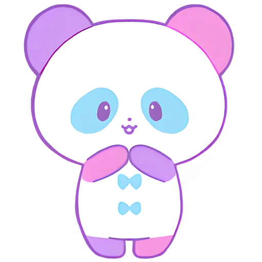 ☺️ Стикер «Милая панда» для Telegram