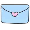 ✉️ Эмодзи «Цифры и иконки розовые и голубые» для Telegram