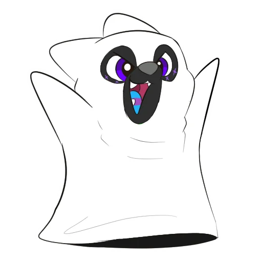 👻 Стикер «Miles» для Telegram