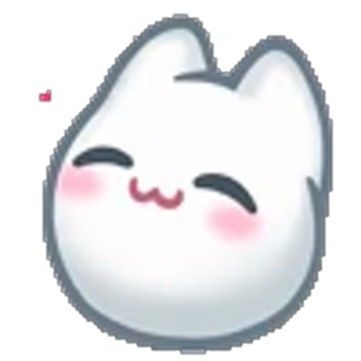 🤍 Эмодзи «milimoi cat» для Telegram