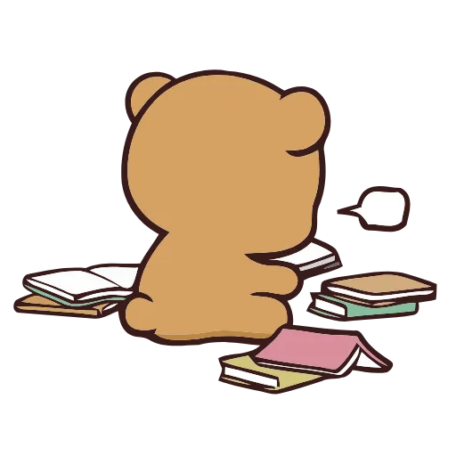😠 Стикер «Milk and Mocha» для Telegram