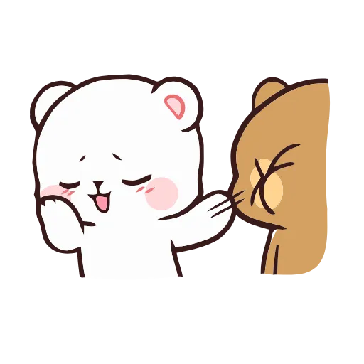 👊 Стикер «Milk and Mocha» для Telegram