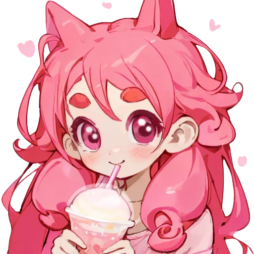 Стикерпак Milka chan для Telegram — скачать