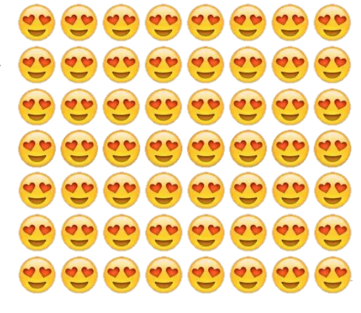 Стикерпак Millions of smiles для Telegram — скачать