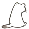 😕 Эмодзи «Милый Хорёк» для Telegram