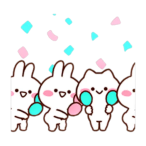 🎉 Стикер «MIMI and Neko (FULL)» для Telegram