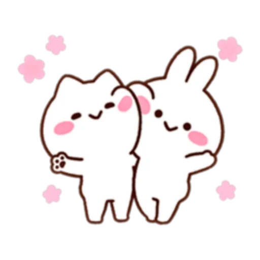 😃 Стикер «MIMI and Neko (FULL)» для Telegram