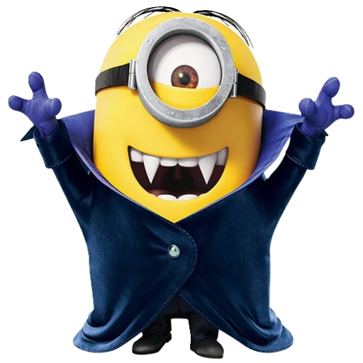 🧛‍♂️ Стикер «Minions Halloween» для Telegram