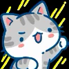 Эмодзи «Min Min Cat Emoji» для Telegram