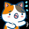 Эмодзи «Min Min Cat Emoji» для Telegram
