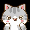 Эмодзи «Min Min Cat Emoji» для Telegram