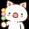 Эмодзи «Min Min Cat ()» для Telegram