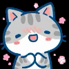 Эмодзи «Min Min Cat ()» для Telegram