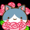 Эмодзи «Min Min Cat ()» для Telegram