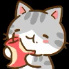 Эмодзи «Min Min Cat ()» для Telegram