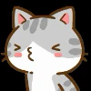 Эмодзи «Min Min Cat ()» для Telegram