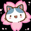 Эмодзи «Min Min Cat ()» для Telegram