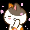 Эмодзи «Min Min Cat ()» для Telegram