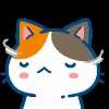 Эмодзи «Min Min Cat ()» для Telegram