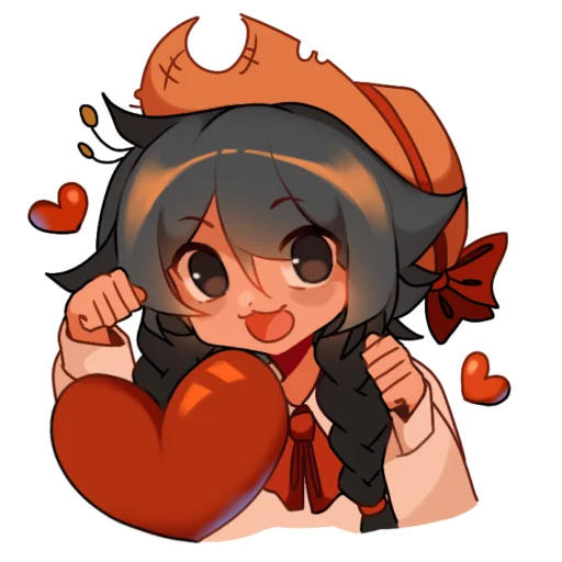 ❤️ Стикер «mina» для Telegram