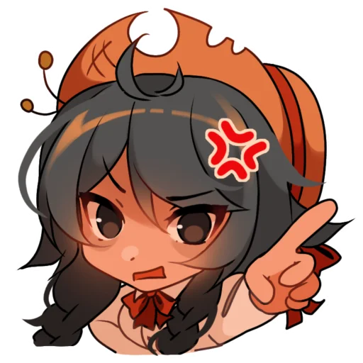 😡 Стикер «mina» для Telegram