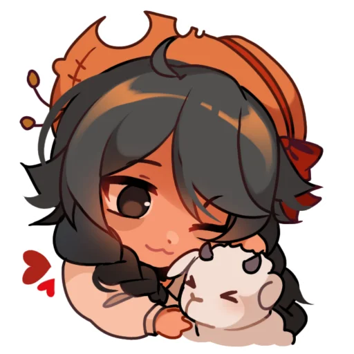 🥰 Стикер «mina» для Telegram
