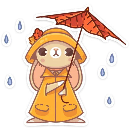 ☔️ Стикер «Миндаль» для Telegram