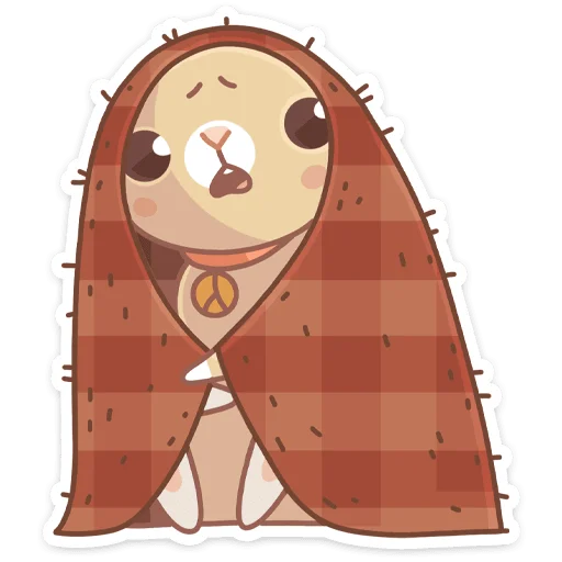 🤗 Стикер «Миндаль» для Telegram