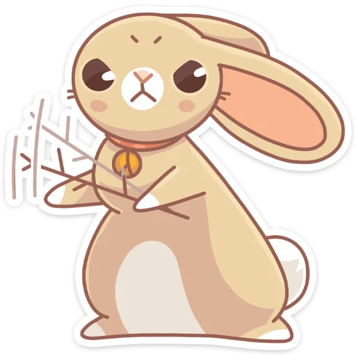 👊 Стикер «Миндаль» для Telegram