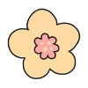 🌼 Эмодзи «Mindfulness #cute» для Telegram
