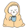 ☕️ Эмодзи «Mindfulness #cute» для Telegram