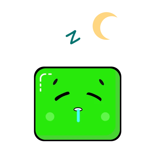 😴 Стикер «axid» для Telegram
