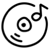 🎶 Эмодзи «black font» для Telegram