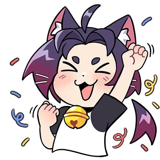 🤩 Стикер «Мини Милшу без надписей» для Telegram